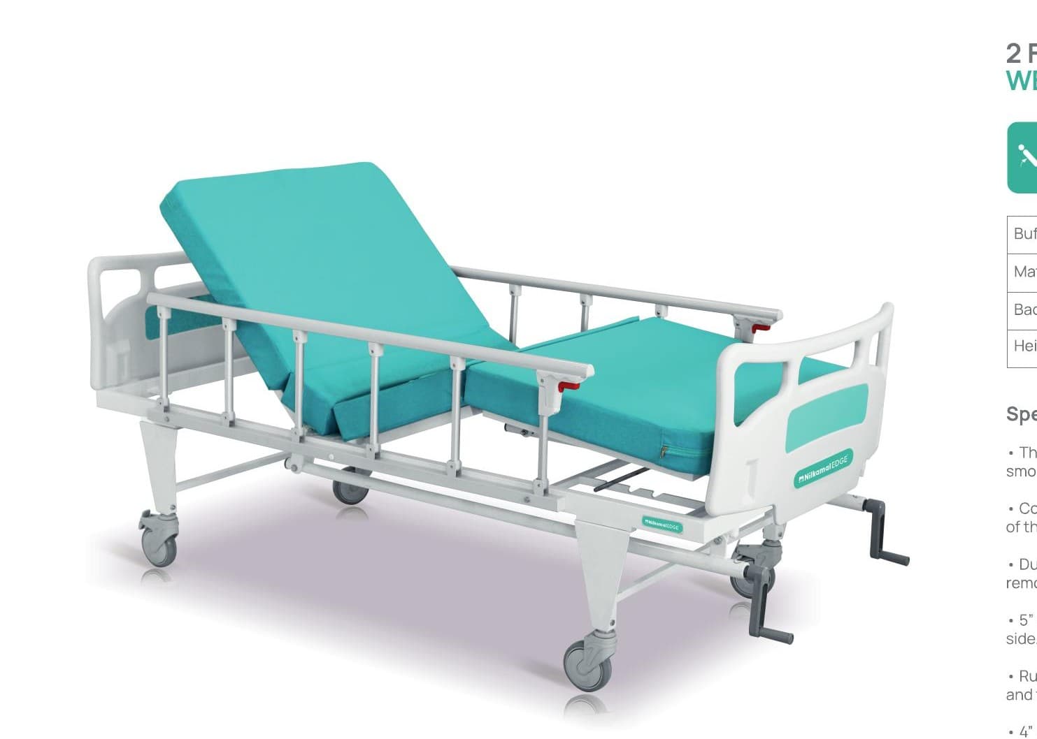 2 Function Bed DLX